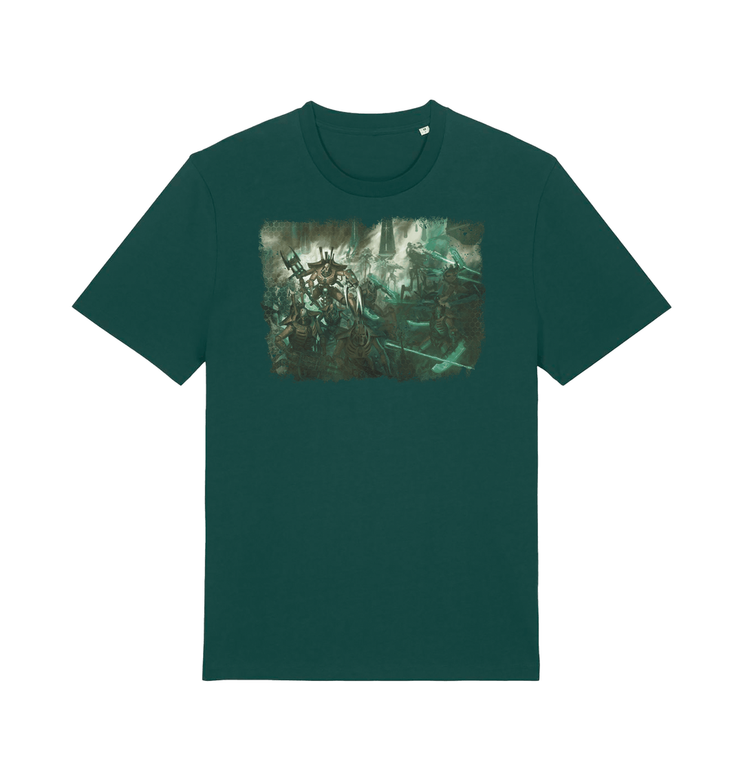 Glazed Green Printed T-shirt
